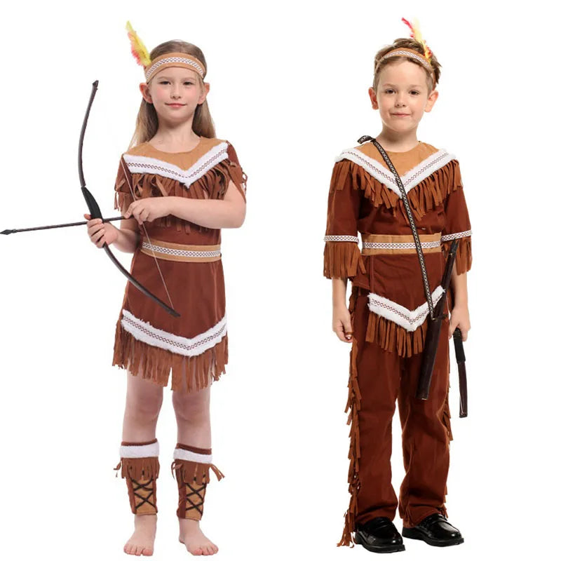 Kiona and Kino American Indian Costumes